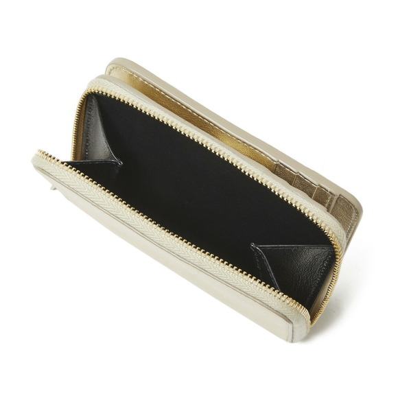 SAINT LAURENT Bifold Wallet with Coin Gold aaagi - Picture 4 of 9